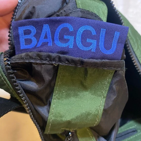 BAGGU Bay Laurel Medium Crescent Bag - Picture 15 of 15